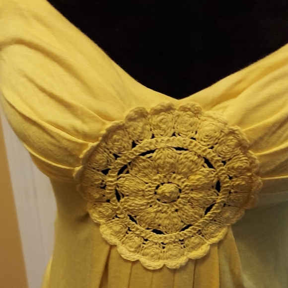 Body Central Sunlit Yellow Maxi Dress - Picture 2 of 5